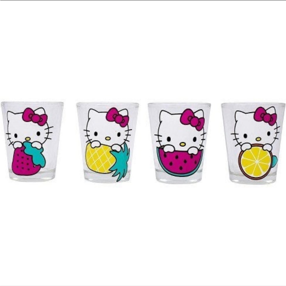 Hello Kitty Mini Glass Set